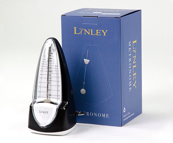 00905 Linley Metronome with Bell - Bullet - Black