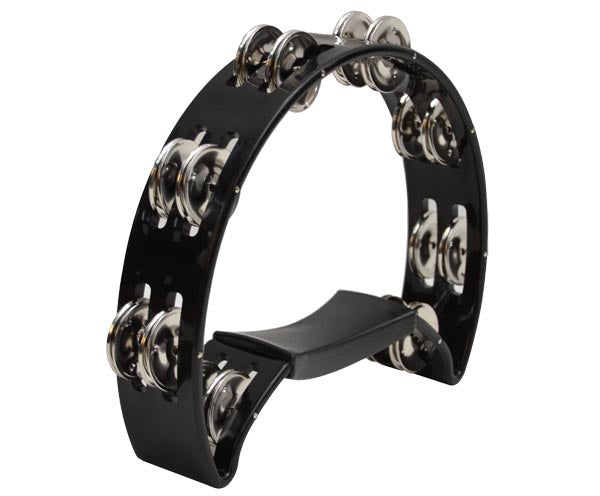 1/2 MOON TAMBOURINE BLACK