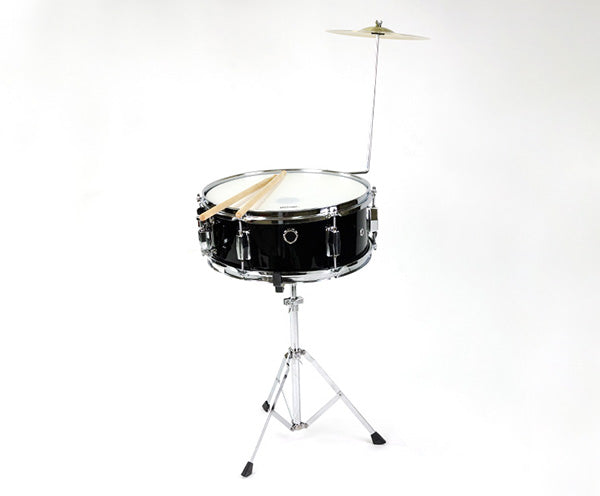 14 INCH SNARE DRUM KIT SNARE/STAND/CYMBAL/STK