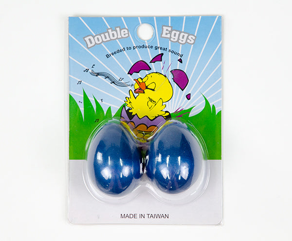 MARACAS EGG SHAKERS DARK BLUE