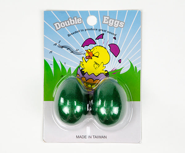 MARACAS EGG SHAKER GREEN PR