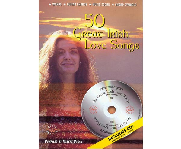 50 GREATT IRISH LOVE SONGS BK/CD