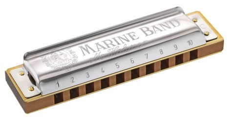 Hohner Marine Band 1896 Classic Harmonica Key F