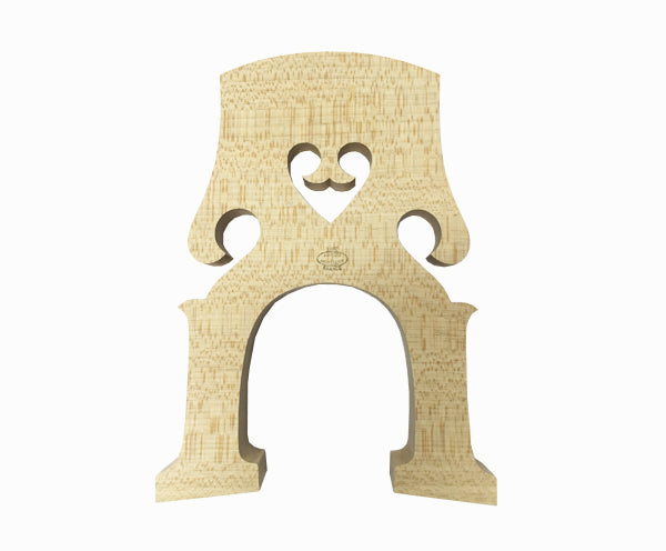3/4 SIZE DOUBLE BASS BRIDGE MAPLE BELGIAN 20