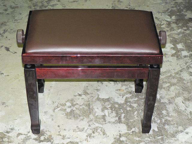 PIANO BENCH POLISHED MAHOGANY