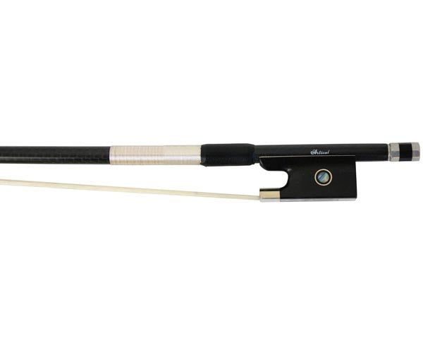 4/4 SIZE VIOLIN BOW BRAID CARBON-GRAPH S/WIRE
