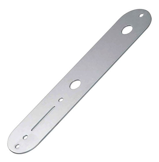 GT J-Style Bass Control Plate in Chrome Finish (Pk-1)