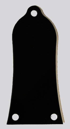 GT LP-Style Truss Rod Cover Plate in Black Finish (Pk-1)