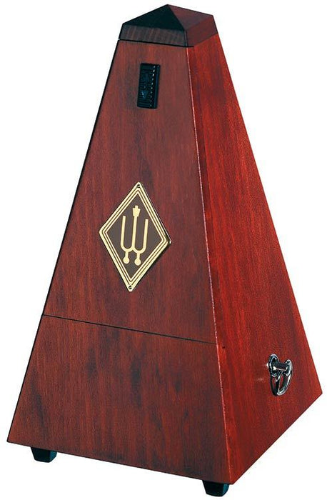 Wittner System Maelzel Series 811M Metronome in Matt Silk Mahogany Colour Wooden Casing with Bell