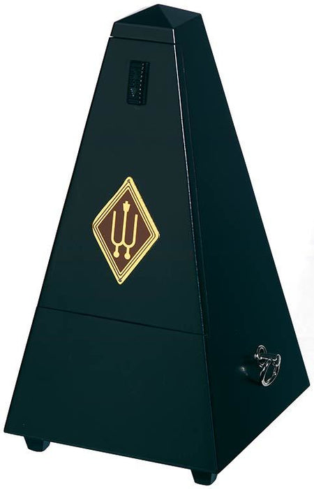 Wittner System Maelzel Series 816M Metronome in Matt Silk Black Colour Wooden Casing with Bell