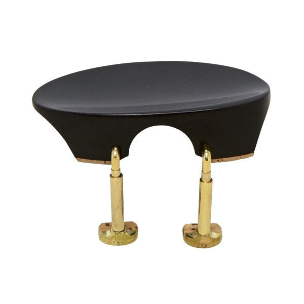 Wolf Flesch Chin Rest for Violin & Viola in Ebony Fits Six Sizes of Violin or Viola