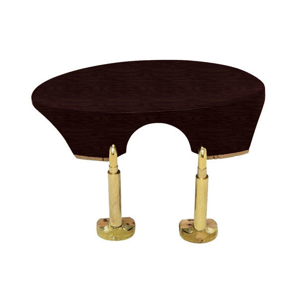 Wolf Flesch Chin Rest for Violin & Viola in Rosewood Fits Six Sizes of Violin or Viola