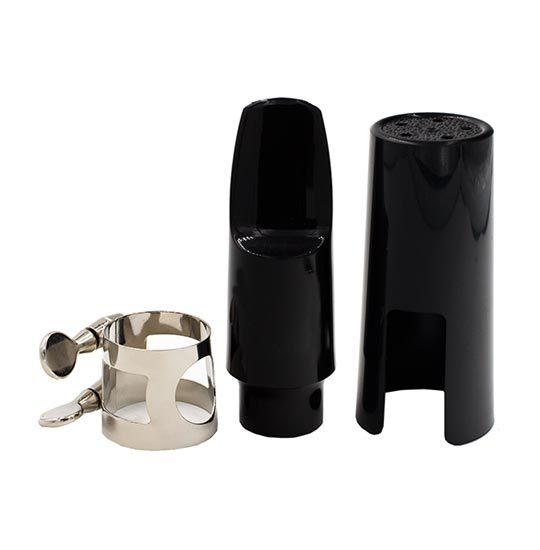 WSSMP Soprano Sax Mouthpiece Kit Includes Mouthpiece Plastic Cap & Nickel Ligature