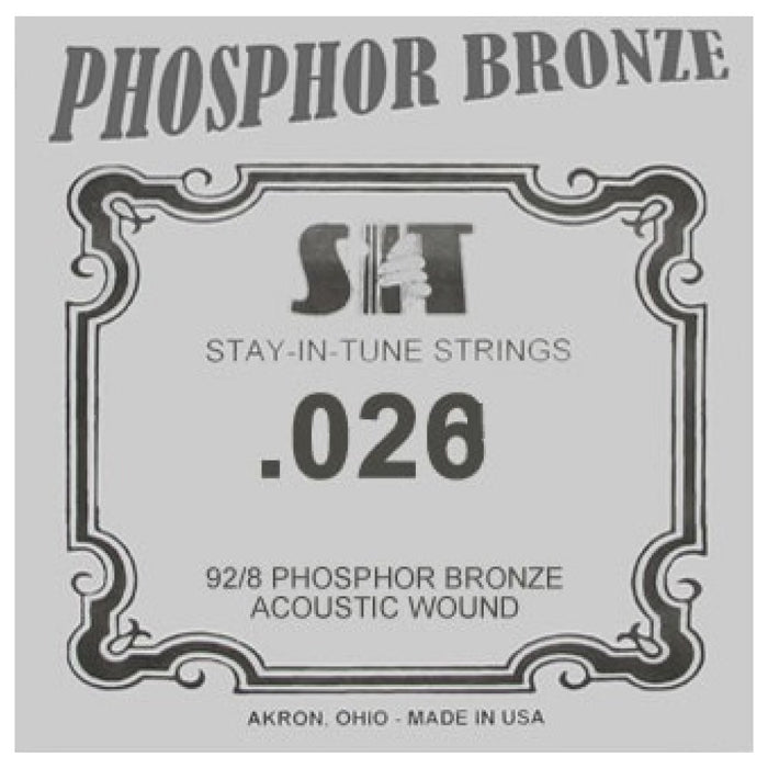 SIT Phosphor Bronze Wound Acoustic Guitar Single String (028)