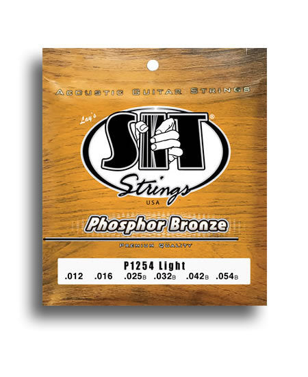 SIT 92/8 Phosphor Bronze Light Guitar String Set (12-54)