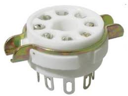 JJ ELECTRONICS - SPARE SOCKET CONNECTOR FOR ECC83 VALVE