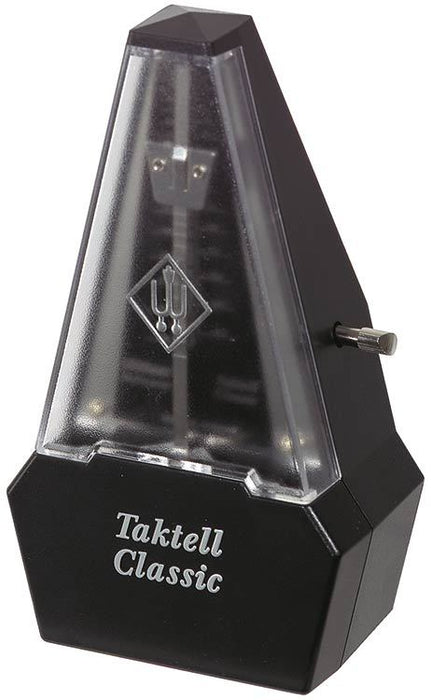 Wittner Taktell Classic Series Metronome in Black/Silver Plastic Casing without Bell