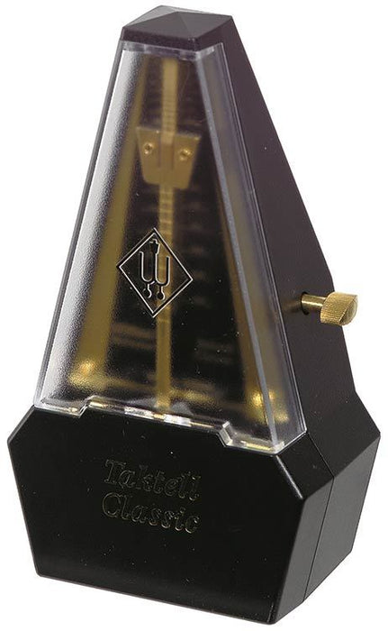 Wittner Taktell Classic Series Metronome in Black/Gilded Plastic Casing without Bell