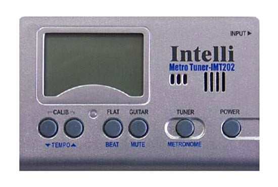Intelli IMT202 Multi-Function Digital Metronome & Tuner Keeps you in Tempo & Keeps you in Tune!
