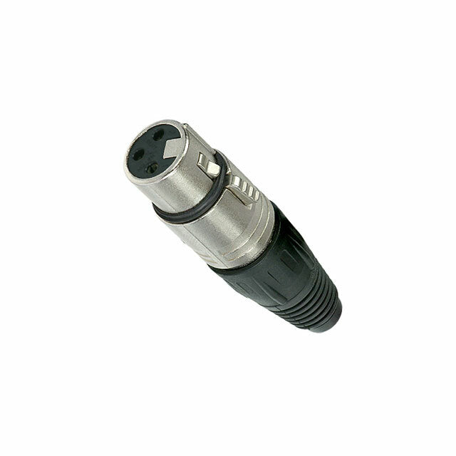 CBI Neutrik Female XLR Cable Connector in Nickel