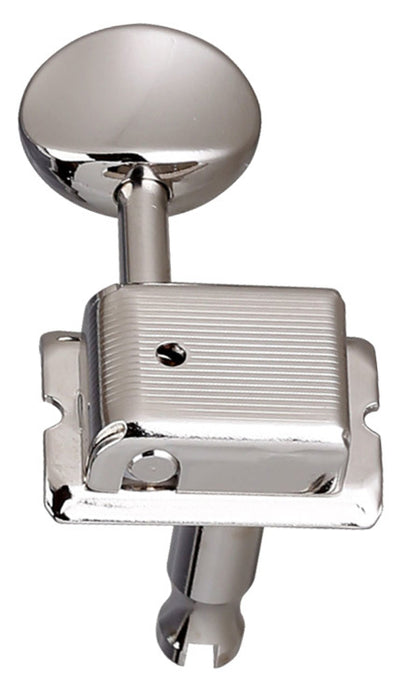 Gotoh SD91 Series Electric Guitar Tuning Machines in Nickel Finish (6-inline) with Oval Nickel Buttons