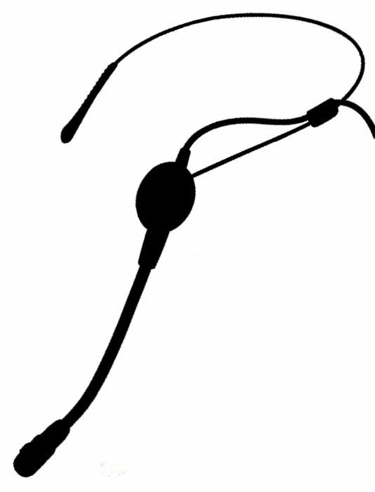 Mascot HM26PS Headset Electret Condenser Mic with Power Supply Low Impedance