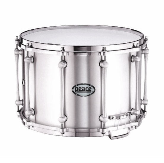 Peace Aluminum Marching Snare Drum (14 x 10)