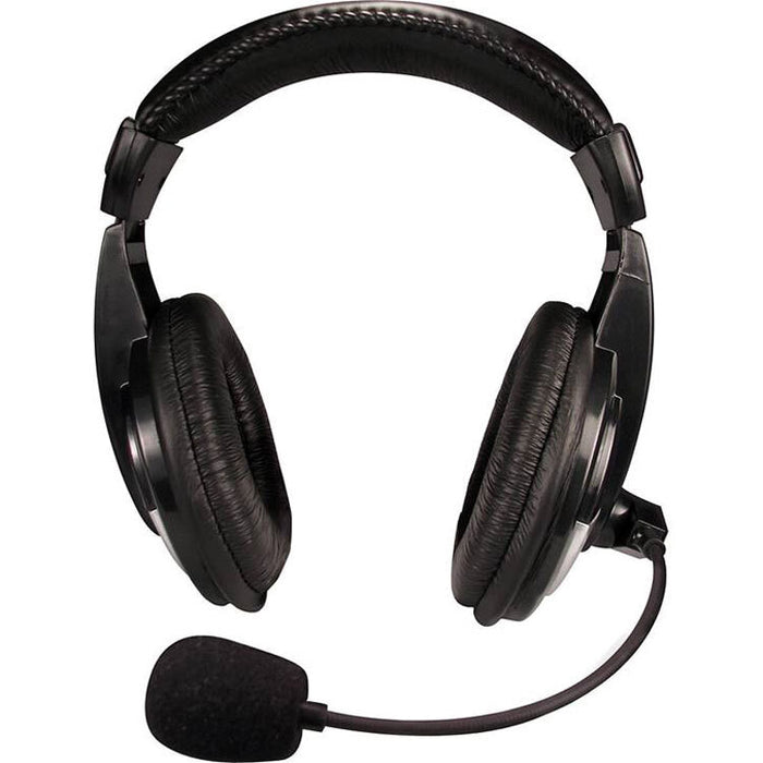 Nady QHM100 Deluxe Stereo Headphones with Boom Condenser Microphone