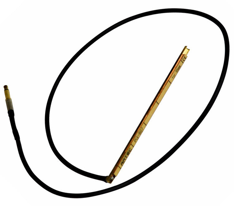Artec PG-607 Under Bridge Saddle Piezo Pickup for 6 & 12-String Acoustic Guitars w/ 2.5mm Diameter Gold Plated Plug