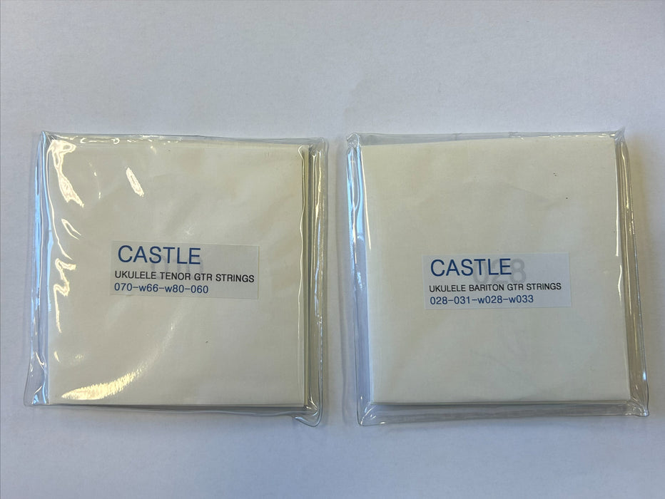 CASTLE 4-STRING TENOR UKULELE STRING SET