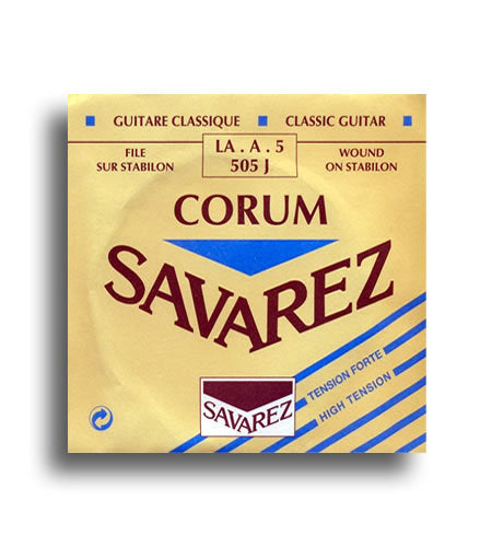 Savarez 505J Corum High Tension (A-5th) Single Classical Guitar String String Gauge 0.0358