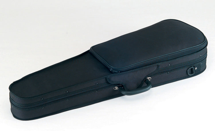 Carlo Giordano Semi-Hard Shaped 1/2 Size Violin Case in Black