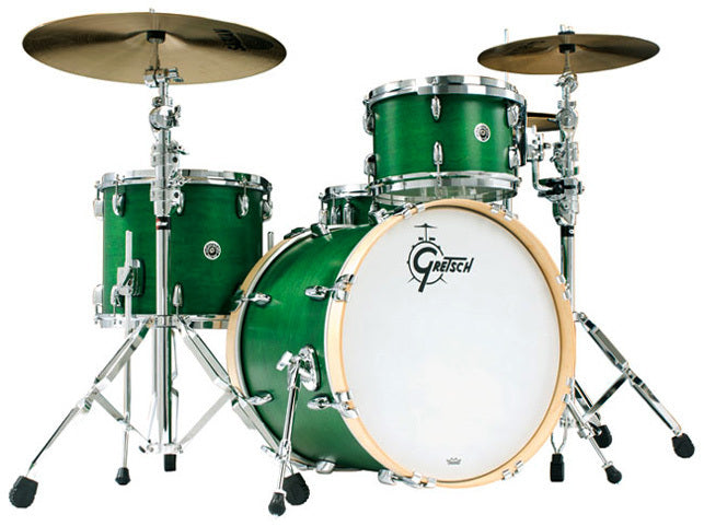 DRUM KIT 4 PCE 24 INCH BD EMERALD GREEN SATIN