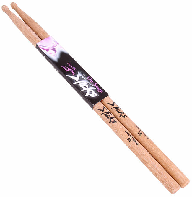 5B WOOD TIP DRUMSTICKS