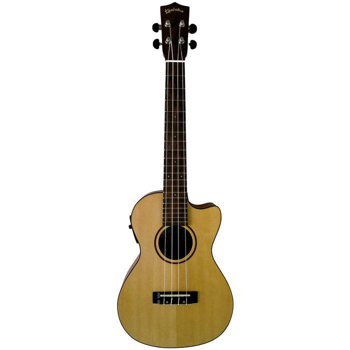 KEALOHA A/E TENOR UKULELE SOLID TOP