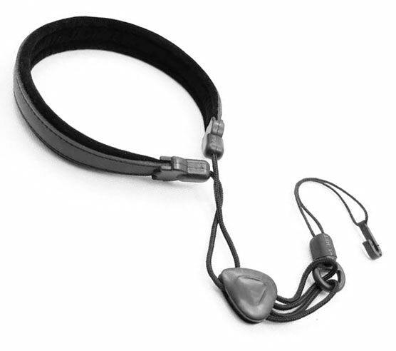 VORSON UKULELE STRAP-BLACK HOOK MOUNT IN SOUNDHOLE