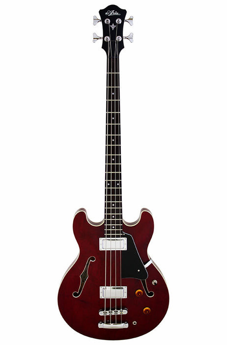 TAB66 SEMI-ACOUSTIC BASS GTR WINE RED