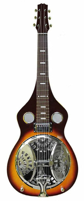 Vorson Dobro Lap Steel Guitar in Sunburst Finish Comes with Padded Gig Bag