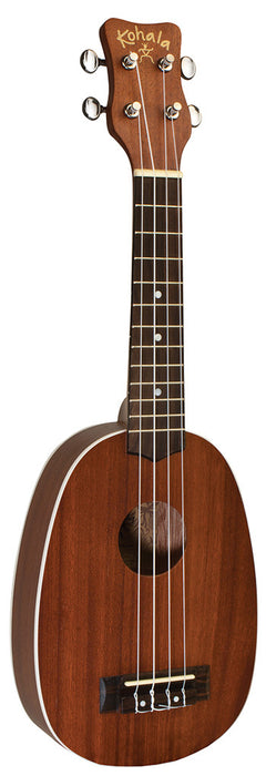 Kohala Akamai Series Soprano Ukulele in Natural Satin Finish ( PINEAPPLE SHAPE )