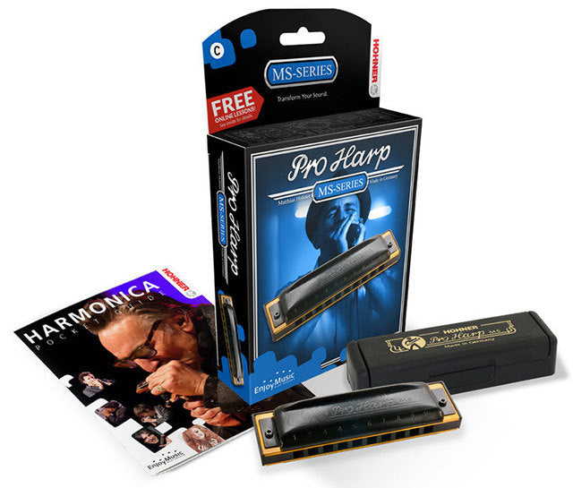 Hohner MS Series Pro Harp Harmonica Key F# / Gb