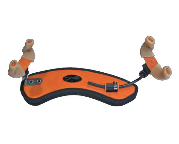 Wolf Forte Secondo Coloured Shoulder Rest for Violin in Orange Sun (1/4 - 1/2) Perfect Your Play!