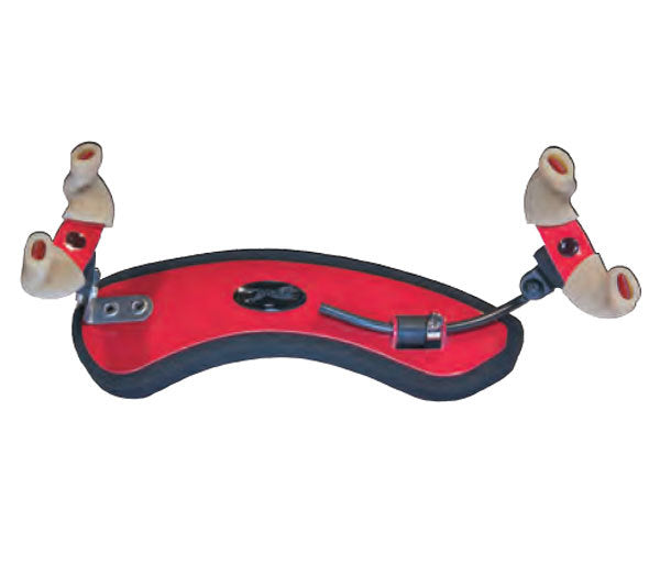 Wolf Forte Secondo Coloured Shoulder Rest for Violin in Red Starlight (1/4 - 1/2)