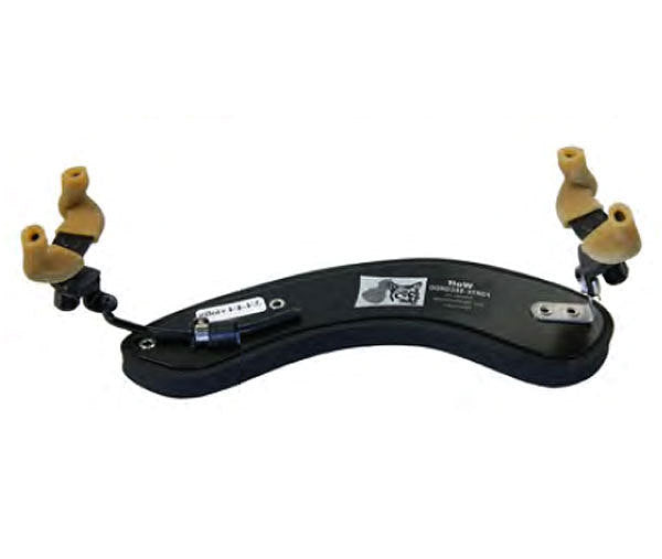 Wolf Forte Secondo Left-hand Shoulder Rest for Violin in Black (3/4 - 4/4)