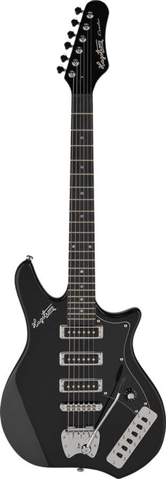 Hagstrom Condor Retroscape Guitar in Black Gloss w/ Case
