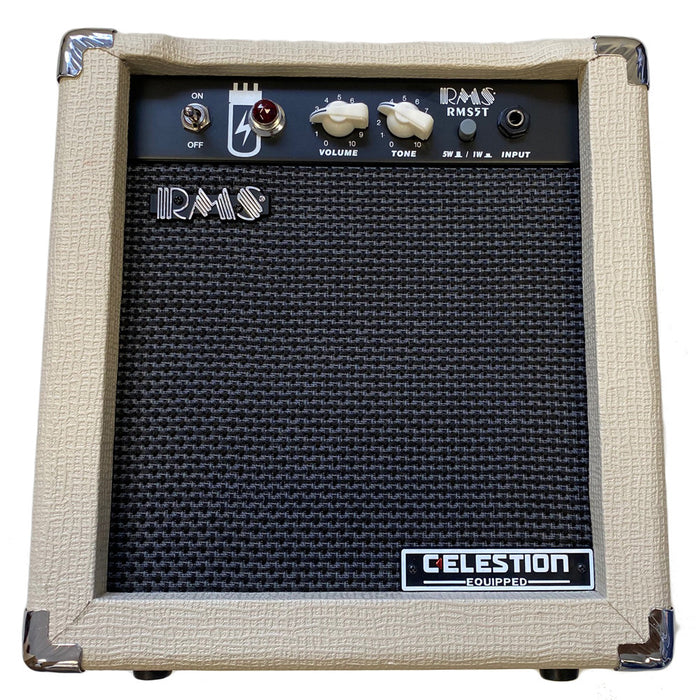 RMS Vintage Tube Guitar Amp Combo 5-Watt 1x8" with 12AX7 Tube