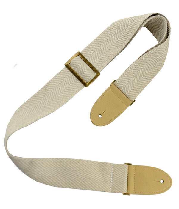 PERRIS 2 INCH CREAM VEGAN STRAP