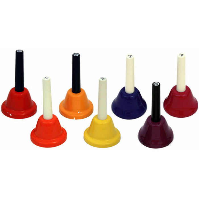 Chroma-Notes 7-Note Extended Range Handbell Set Expand your Bell Range