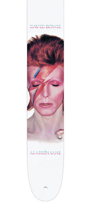 Perris 2.5" Leather Hi-Res David Bowie - Licensed Guitar Strap