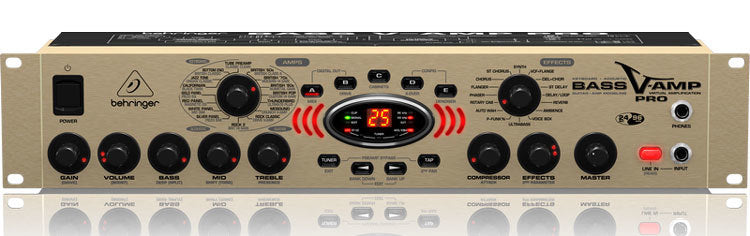 Behringer Bass V-Amp Pro Effects Processor Great for Bass Guitar & Keyboard Amp Modelling