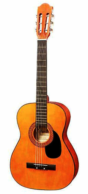 Odessa Travel Acoustic Guitar in Amber Gloss Finish
